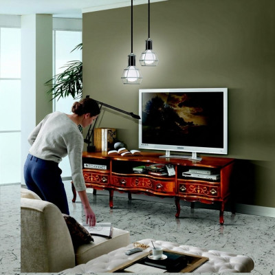 Chic buffet bas télé meuble télé long meuble télé cabinet penderie meubles italiens salon meubles bois