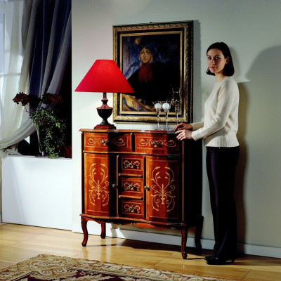 Coffre de luxe Commodes baroques Armoires design Bois Mobilier italien