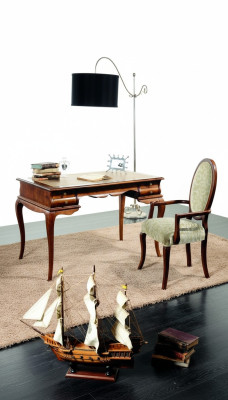 Meubles en bois de luxe style classique italien Bureau mobilier de bureau