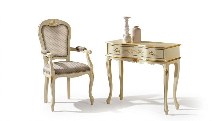 Bois brun Meubles italiens Table console Style de meubles Baroque Consoles de design