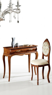Conception Meubles Table console Mobilier Brun Style Baroque Bois Italien Mobilier neuf