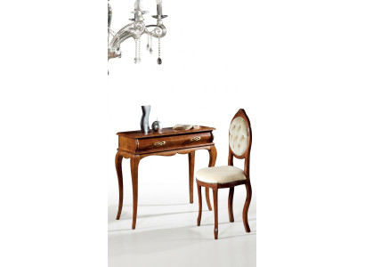 Conception Meubles Table console Mobilier Brun Style Baroque Bois Italien Mobilier neuf