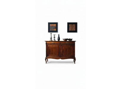 Conception de meubles italiens Commode Armoire Marron Luxe en bois Style baroque