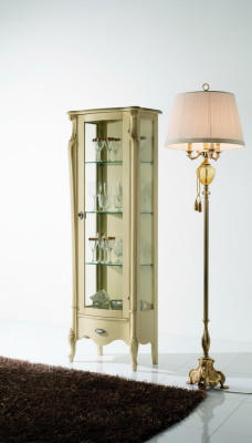 Meubles classiques Meubles italiens Bois Beige Vitrine Chic nouvelle vitrine