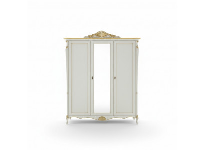 Armoire en bois massif Meuble de style italien Armoire de chambre en bois massif neuve