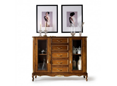 Buffet Armoire Vitrine Commode Armoires Mobilier de style baroque Bois