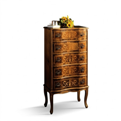 Armoire étroite et haute Commode Lit Salon Commodes Buffet