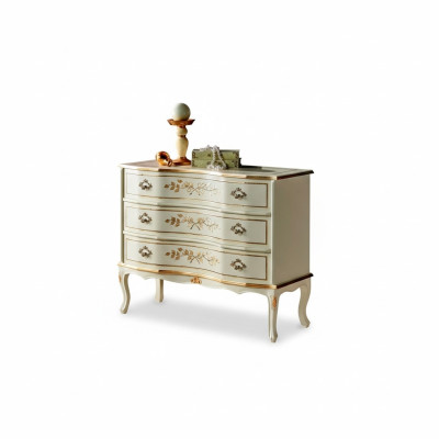 Armoire de design de luxe Meubles en bois massif Commode Armoire Baroque Italienne