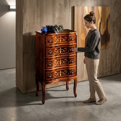 Concepteur de meubles en bois italiens Commode Buffet Bahut Style de luxe