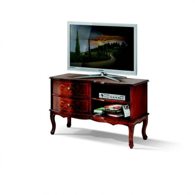 Meuble bas de télévision italien Buffet armoire télévision Armoire Salon Mobilier en bois neuf