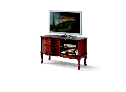 Meuble bas de télévision italien Buffet armoire télévision Armoire Salon Mobilier en bois neuf