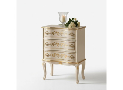 Meuble en bois italien de designer Armoire haute Commodes Armoires Blanches