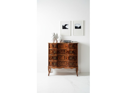 Meubles en bois de luxe italien de designer Commode Armoire Vrai bois