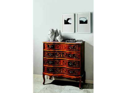 Meubles en bois de luxe italien de designer Commode Armoire Vrai bois