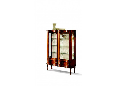 Buffet vitrine en verre baroque vitrine en bois vitrines de luxe mobilier de présentation en verre neuf.