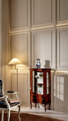 Vitrine de luxe en bois de designer Armoire Design Buffet Buffet de meuble italien Nouveau