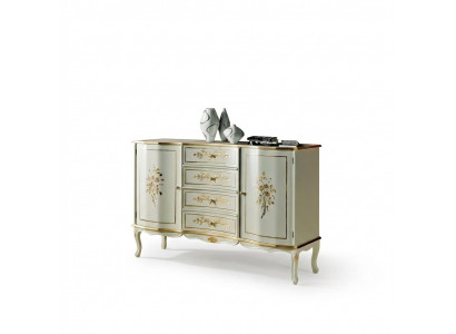 Coffre à tiroirs de luxe Armoire en bois italien Design de meubles Buffet Console