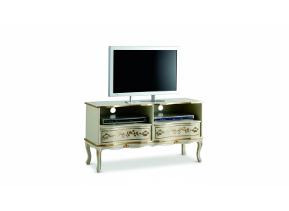 Chic Meuble TV blanc Armoire Buffet Bas Meuble TV Cabinets Style Italien Mobilier neuf