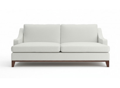 Canapé beige avec des boutons Canapé de style américain Sièges Rembourrage Canapés Canapés de luxe neufs