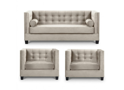 Canapé-lit taupe Fauteuil Créatif Meubles Tissu Textile neuf Canapé de salon