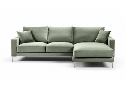 Sage Green Green Canapé d'angle Tissu Salon Design Canapés Rembourrage Canapé Canapés neuf