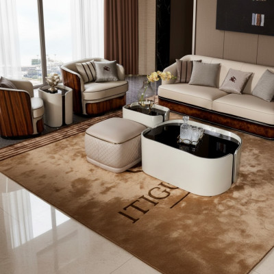 Table basse Tables Modernes Créatif Design de Salon Mobilier Bois Luxe Table nouvelle