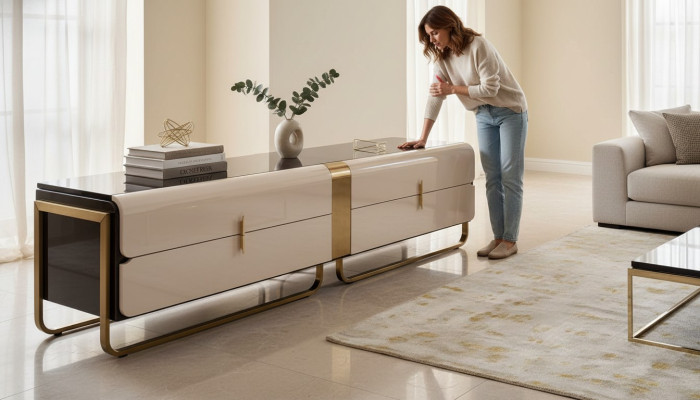 Table basse Table d'appoint Mobilier de designer Salon Design moderne Luxe