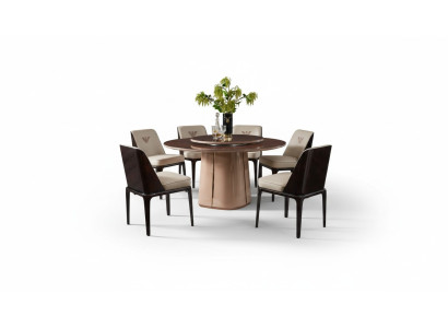 Table à manger mobilier fauteuil chaise ensemble de 5 pièces. Groupe design salle à manger