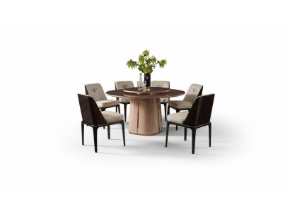 Table à manger mobilier fauteuil chaise ensemble de 5 pièces. Groupe design salle à manger
