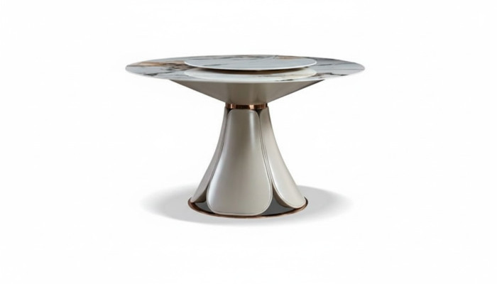 Table à manger Cuir Tables en pierre Bois Luxe Design moderne Mobilier Table