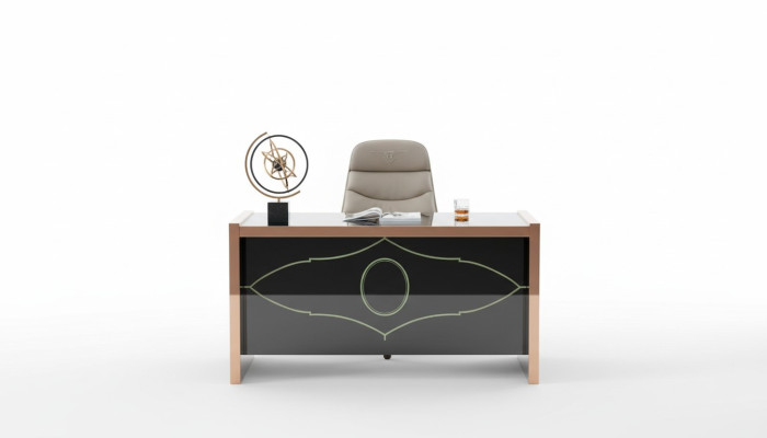 Armoire de bureau en bois marron Salle d'étude Marron Mobilier de design moderne Luxe Armoire