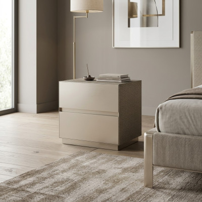 Table de chevet Mobilier design moderne en bois de luxe Consoles Tables d'appoint Chambre
