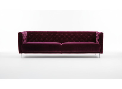 Salon violet Chesterfield Moderne Design Canapé Meubles Style Italien Furniture.