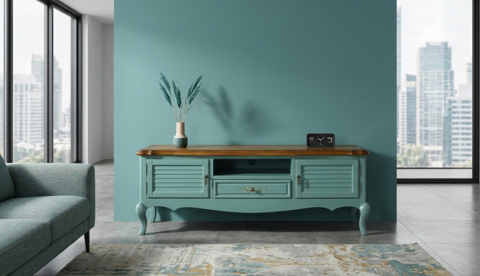 Buffet design en bois Mobilier de luxe pour hôtel Armoire Commodes Armoires
