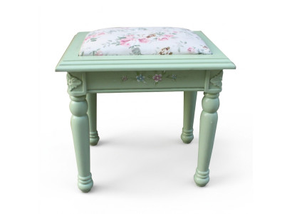 Tabouret en tissu Tabouret Canapé Pouf Rembourrage Tabouret d'appoint Mobilier Tabouret Bois Siège neuf