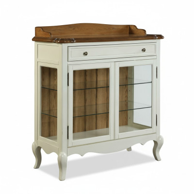 Salon Armoire Classique Vitrine Vitrine Armoire Latérale Buffet Nouveau