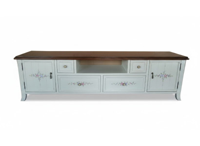 Meuble TV Buffet Campagnard Style Classique Meuble TV Armoire Basse Étagère Nouveaux Buffets