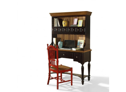 Mobilier de bureau Bureau Mobilier informatique en bois Bureau Bois Tables Chaise 2pcs.