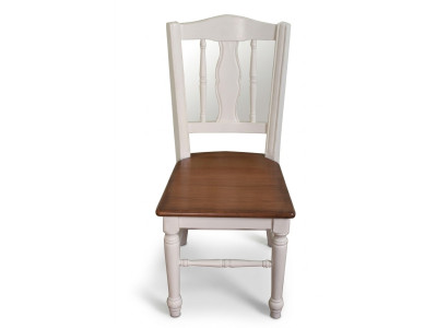 Chaise américaine 1x Chaise de salle à manger Canapé TV Siège de salon Chaise rembourrée Maison de campagne
