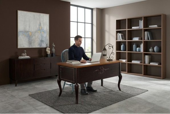 Conception Table Cabinet d'avocats Tables Chef de bureau Mobilier de bureau exclusif