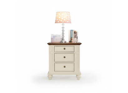 Chambre Classique Tables de chevet en vrai bois Meubles de maison de campagne Tables d'appoint