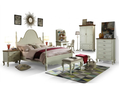 Lit Lit rembourré Design de chambre de luxe Lits Textile Cadre de lit en bois neuf