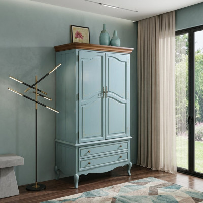 Salon Armoire Armoire Armoires Style Mobilier Chambre Maison de Campagne Nouveau