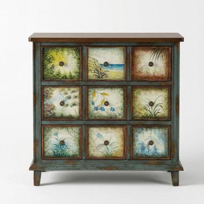 Design Commode Commodes Bois Bahut Moderne Buffet Haut