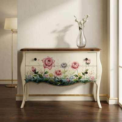 Design Commode Commodes Bois Enfilade Moderne Buffet Déco Armoire Haute