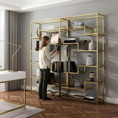 Étagères de séparation design, systèmes de placards pour le salon, mobilier de bureau neuf