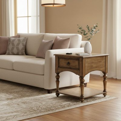 Table de console de nuit Table de chevet Table de chevet Tables Armoire