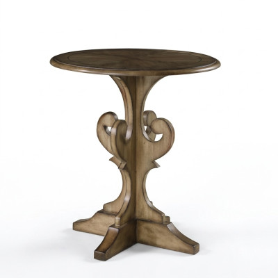 Table basse en bois Canapé Table d'appoint ronde Design Tables Maison de campagne Salon
