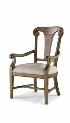 Chaise Braun Design Salle à manger Salle à manger Chaises Bois Rembourrage avec accoudoir new