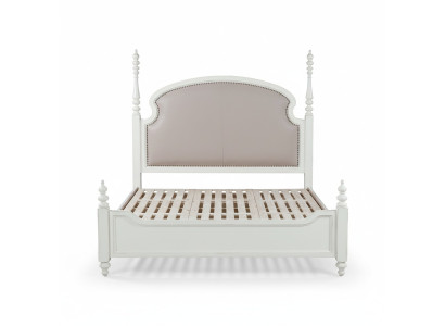 Chambre de luxe Lit Rembourrage Design 180x200cm Lits Doubles d'Hôtel Textile neuf